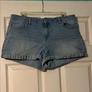 Jessica Simpson Light Blue Jean Shorts. Waist 32. No wear.